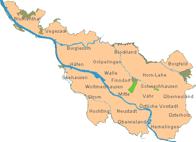 Immobilien Karte Bremen bersicht